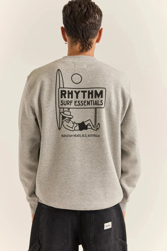 Rhythm Sudadera Hombre Siesta Gris Who killed Bambi?