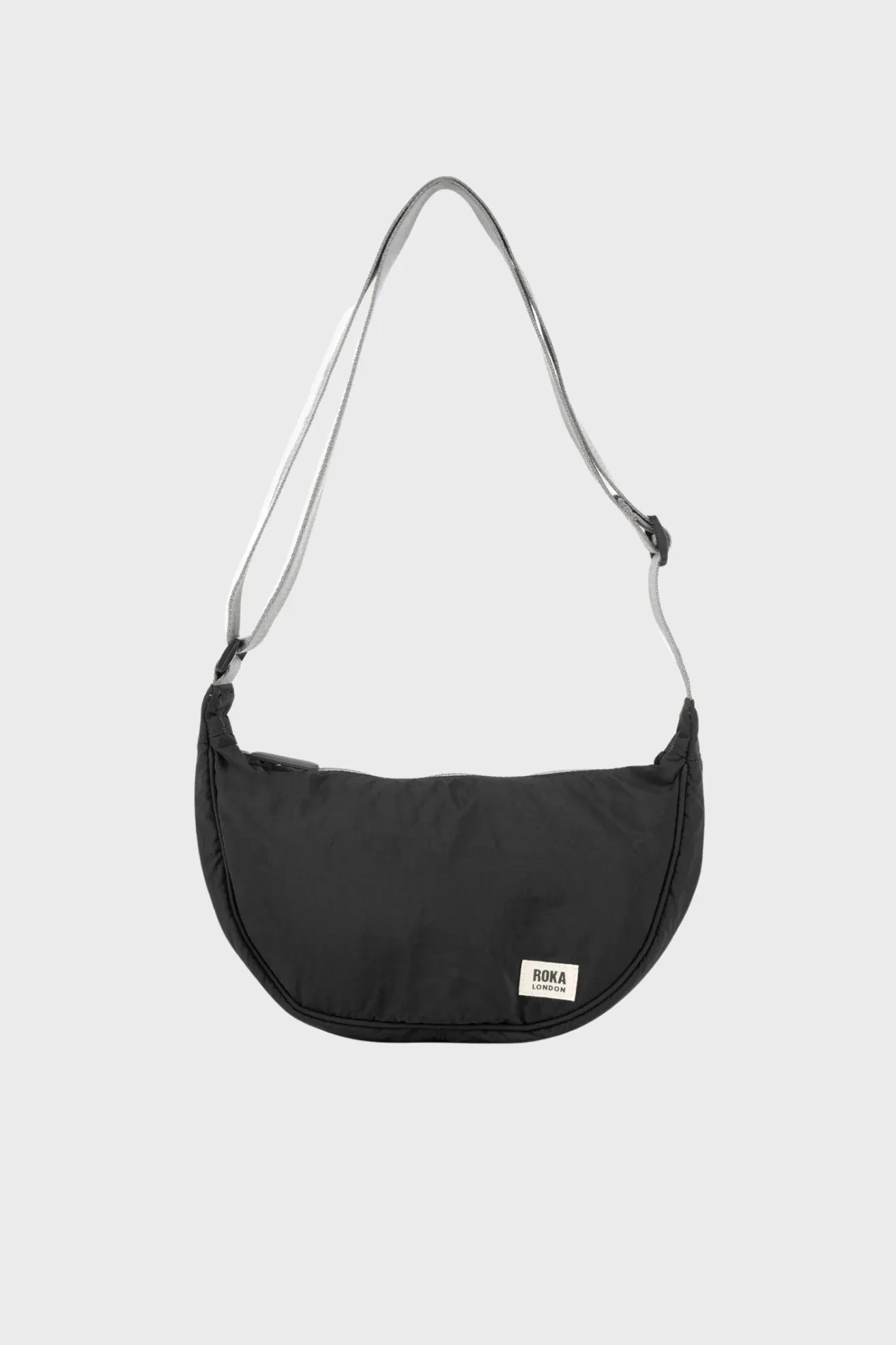 Roka London Bolso Farringdon Half Moon Bag Negro Who killed Bambi?