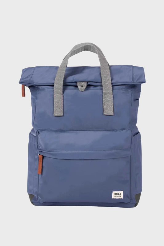 Roka London Mochila Canfield B Recycled Nylon Airforce Medium Who killed Bambi?