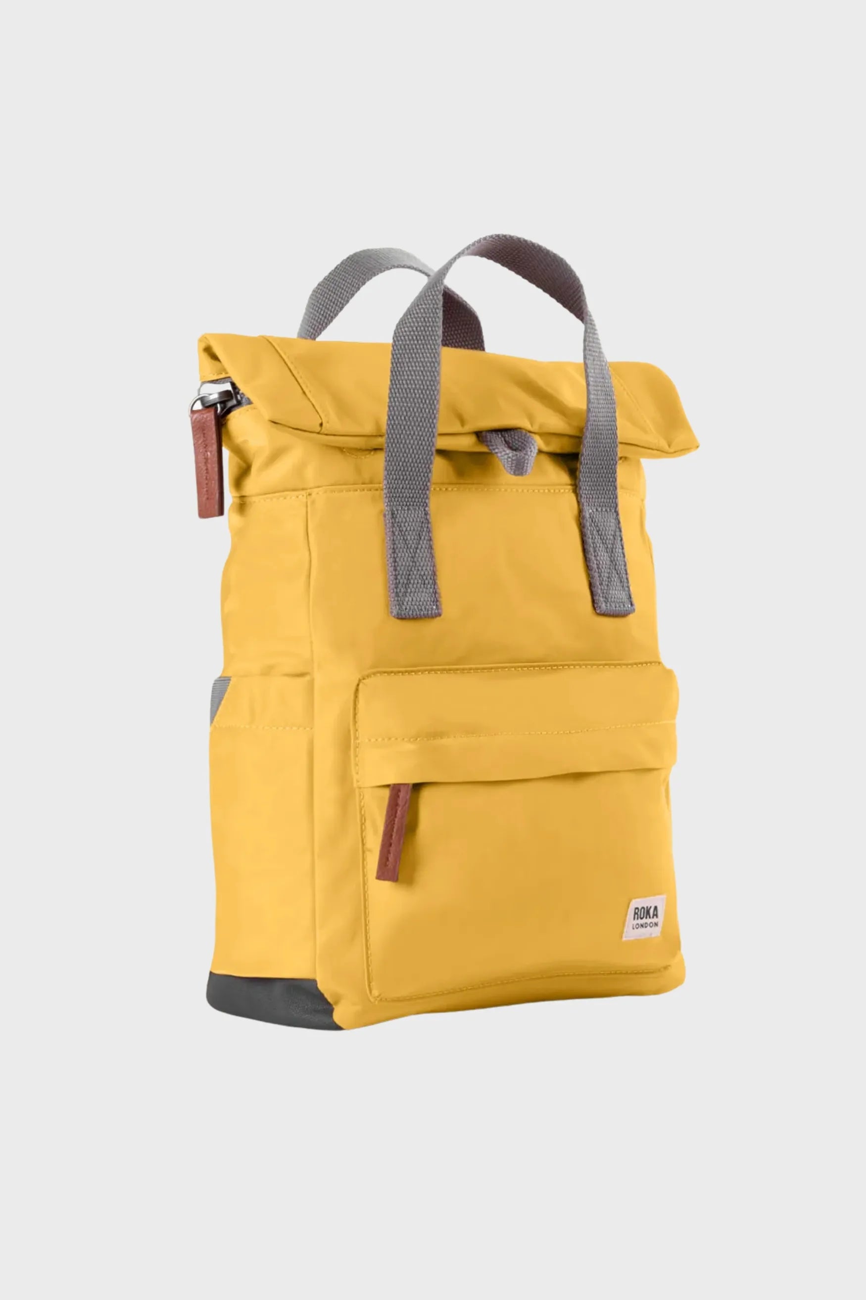 Roka London Mochila Canfield B Recycled Nylon Amarilla Small Who killed Bambi?