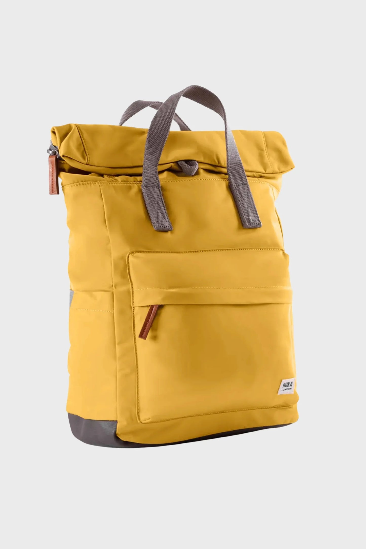 Roka London Mochila Canfield B Recycled Nylon Amarilla Medium Who killed Bambi?