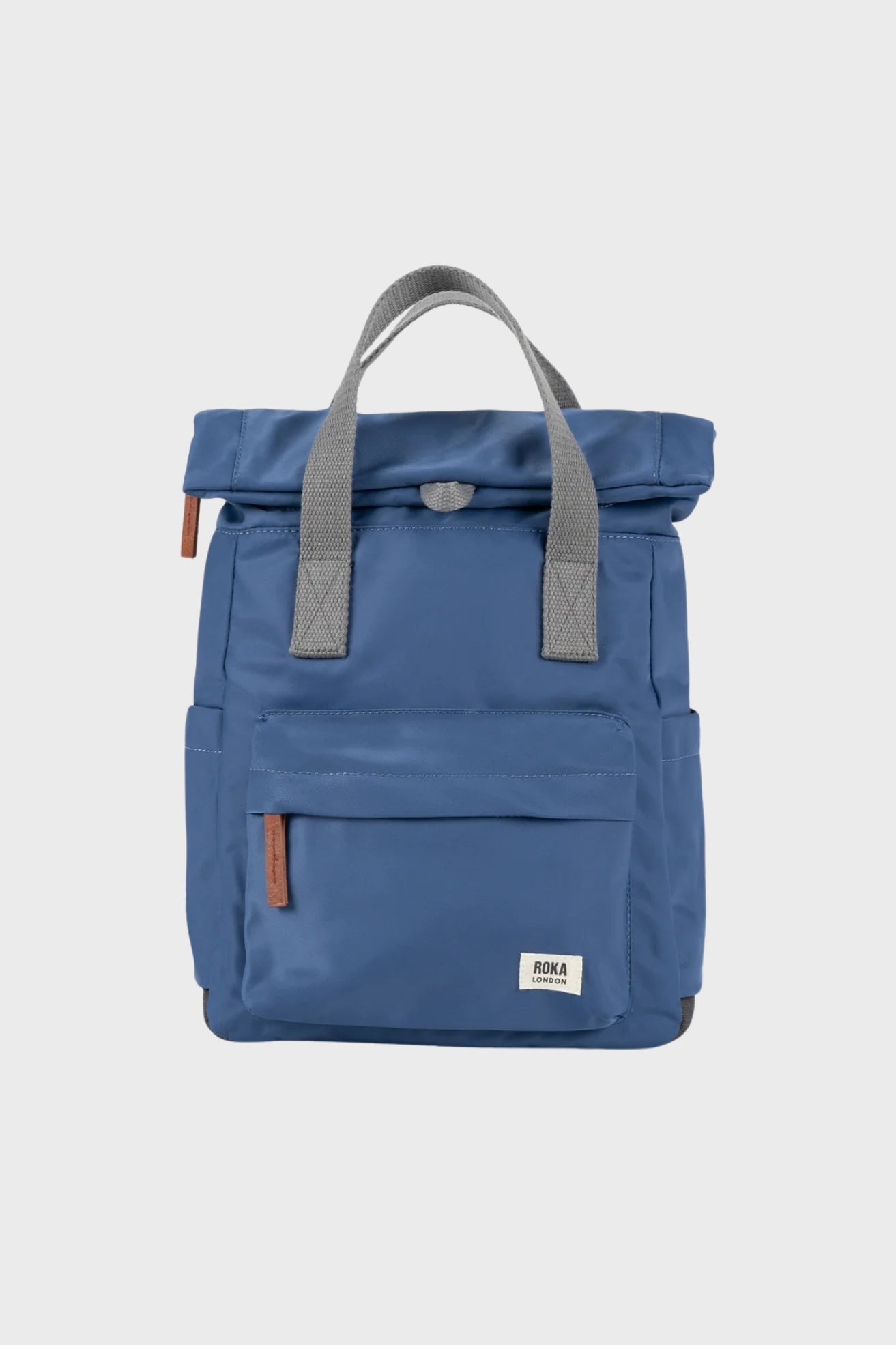 Roka London Mochila Canfield B Recycled Nylon Azul Burnt Small Who killed Bambi?