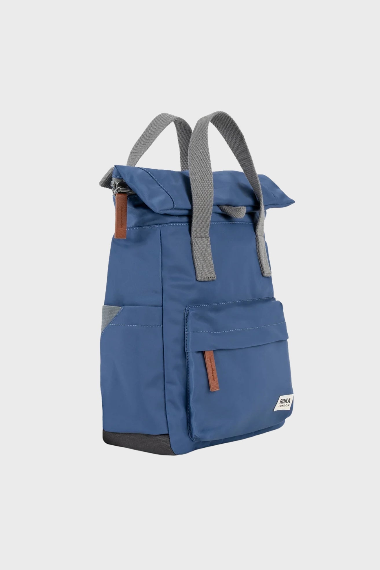 Roka London Mochila Canfield B Recycled Nylon Azul Burnt Small Who killed Bambi?