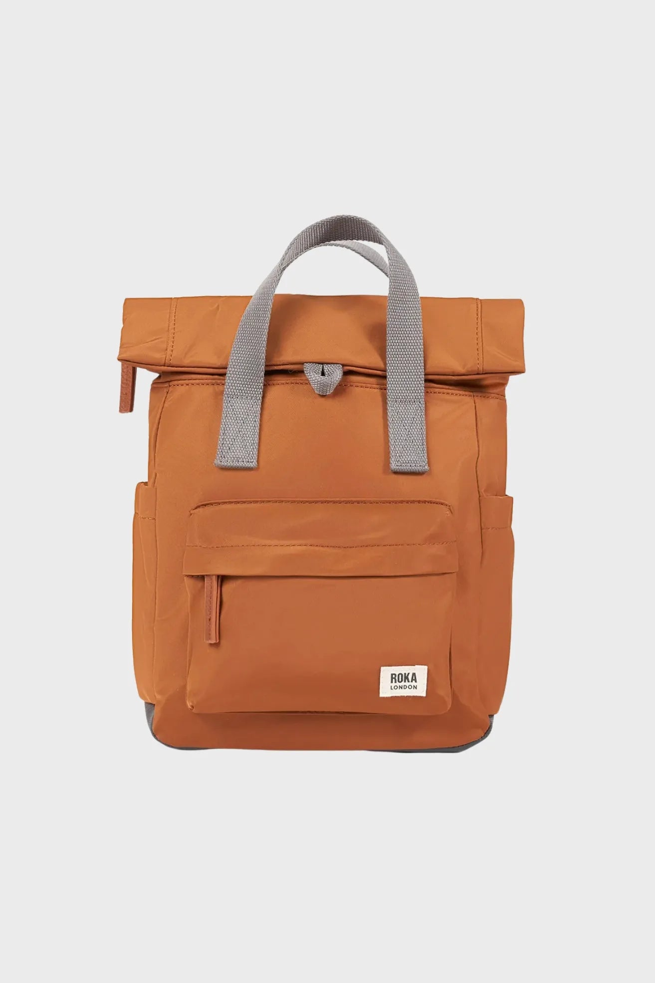 Roka London Mochila Canfield B Recycled Nylon Bran Small Who killed Bambi?