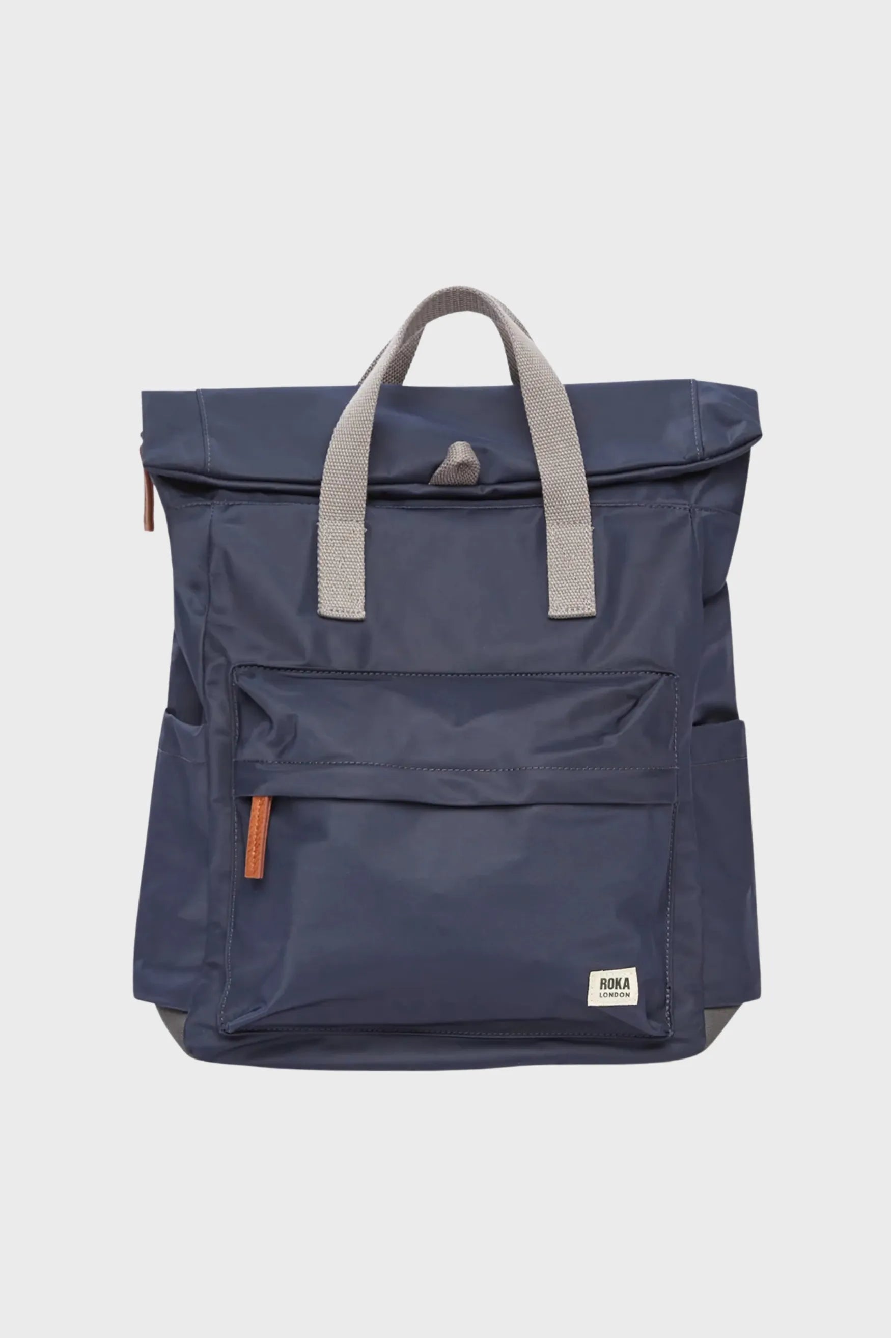Roka London Mochila Canfield B Recycled Nylon Midnight Medium Who killed Bambi?