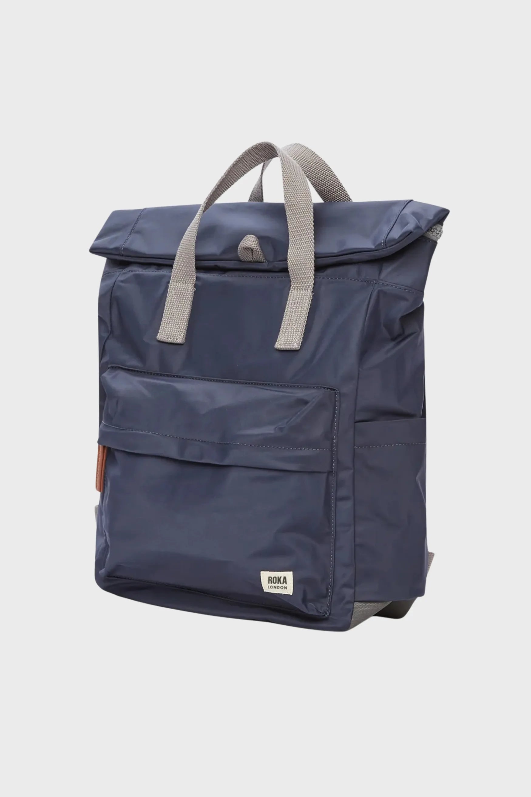 Roka London Mochila Canfield B Recycled Nylon Midnight Medium Who killed Bambi?