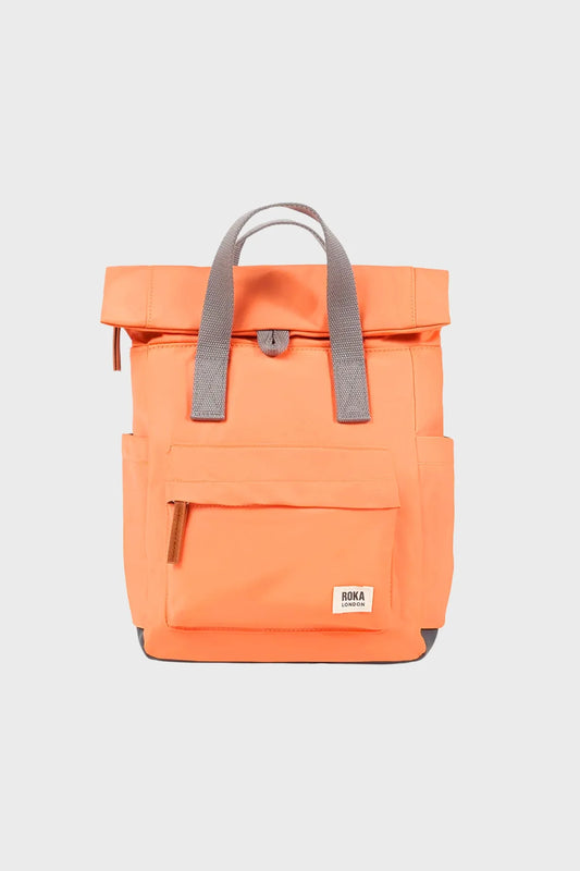 Roka London Mochila Canfield B Recycled Nylon Naranja Small Who killed Bambi?