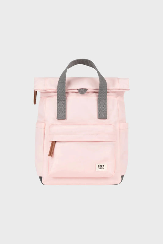 Roka London Mochila Canfield B Recycled Nylon Rosa Small Who killed Bambi?