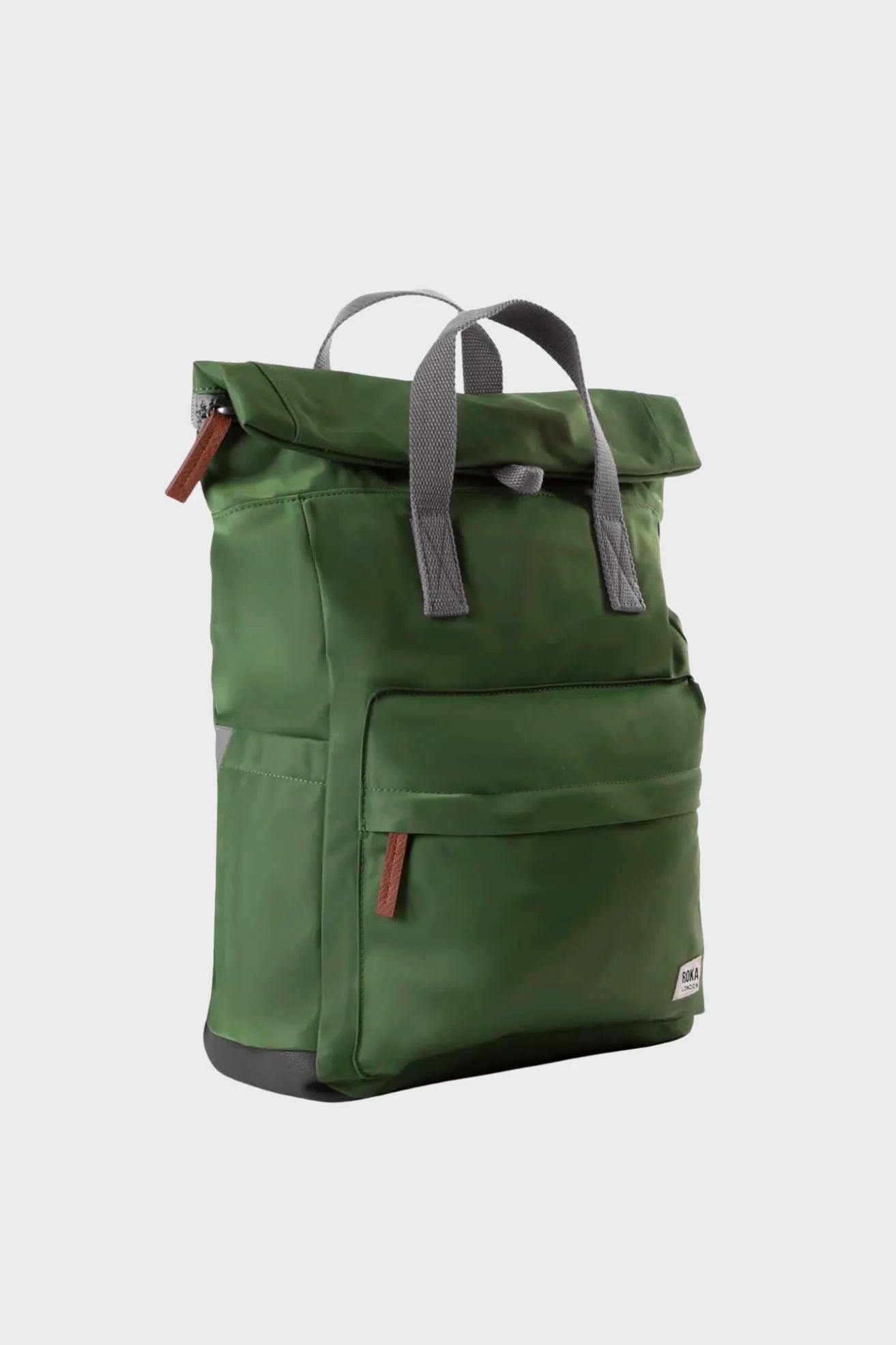 Roka London Mochila Canfield B Recycled Nylon Verde Avocado Small Who killed Bambi?