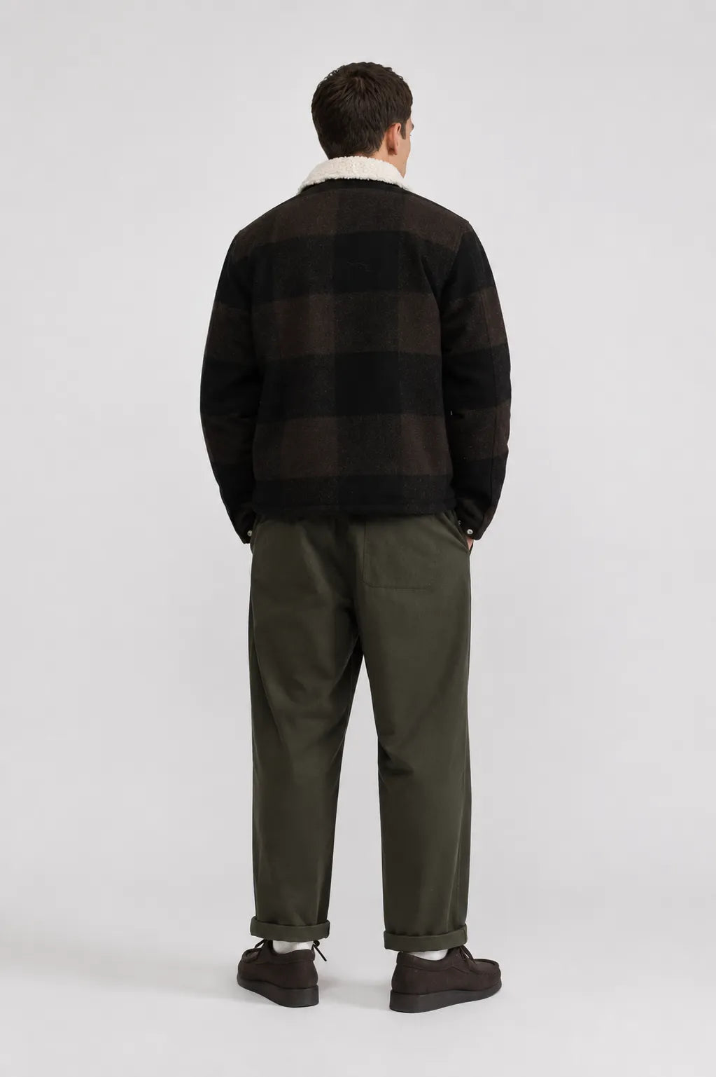 Rvlt Revolution Abrigo Hombre Cuadros Padded Who killed Bambi?
