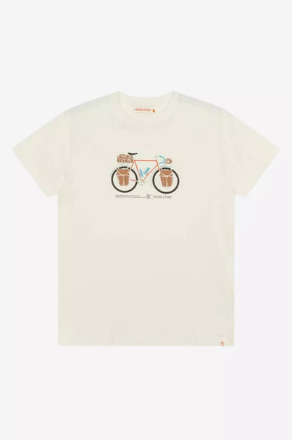 Rvlt Revolution Camiseta Hombre Bike Pac Beige Who Killed Bambi?