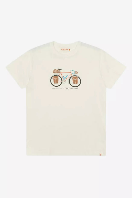 Rvlt Revolution Camiseta Hombre Bike Pac Beige Who Killed Bambi?