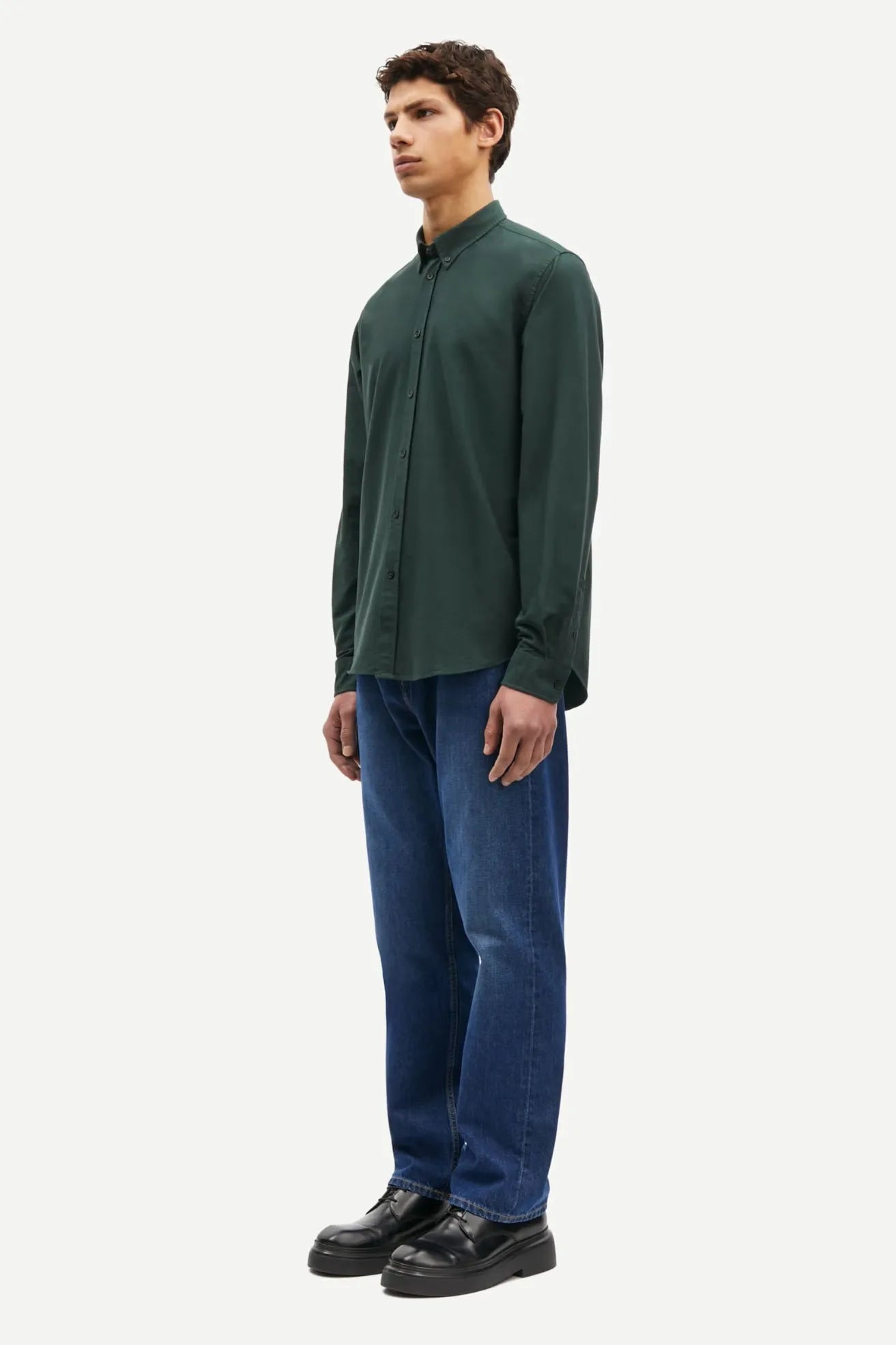 Samsoe Samsoe Camisa Hombre Saliam Bx Verde Who killed Bambi?