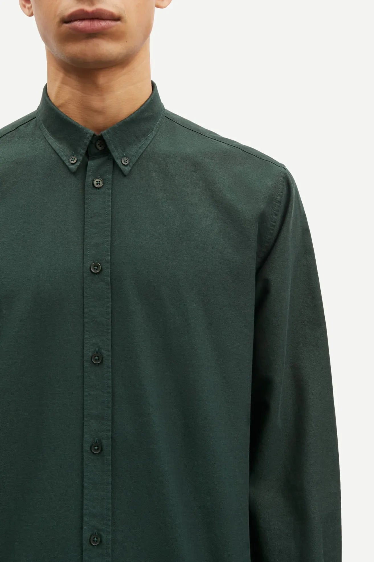 Samsoe Samsoe Camisa Hombre Saliam Bx Verde Who killed Bambi?