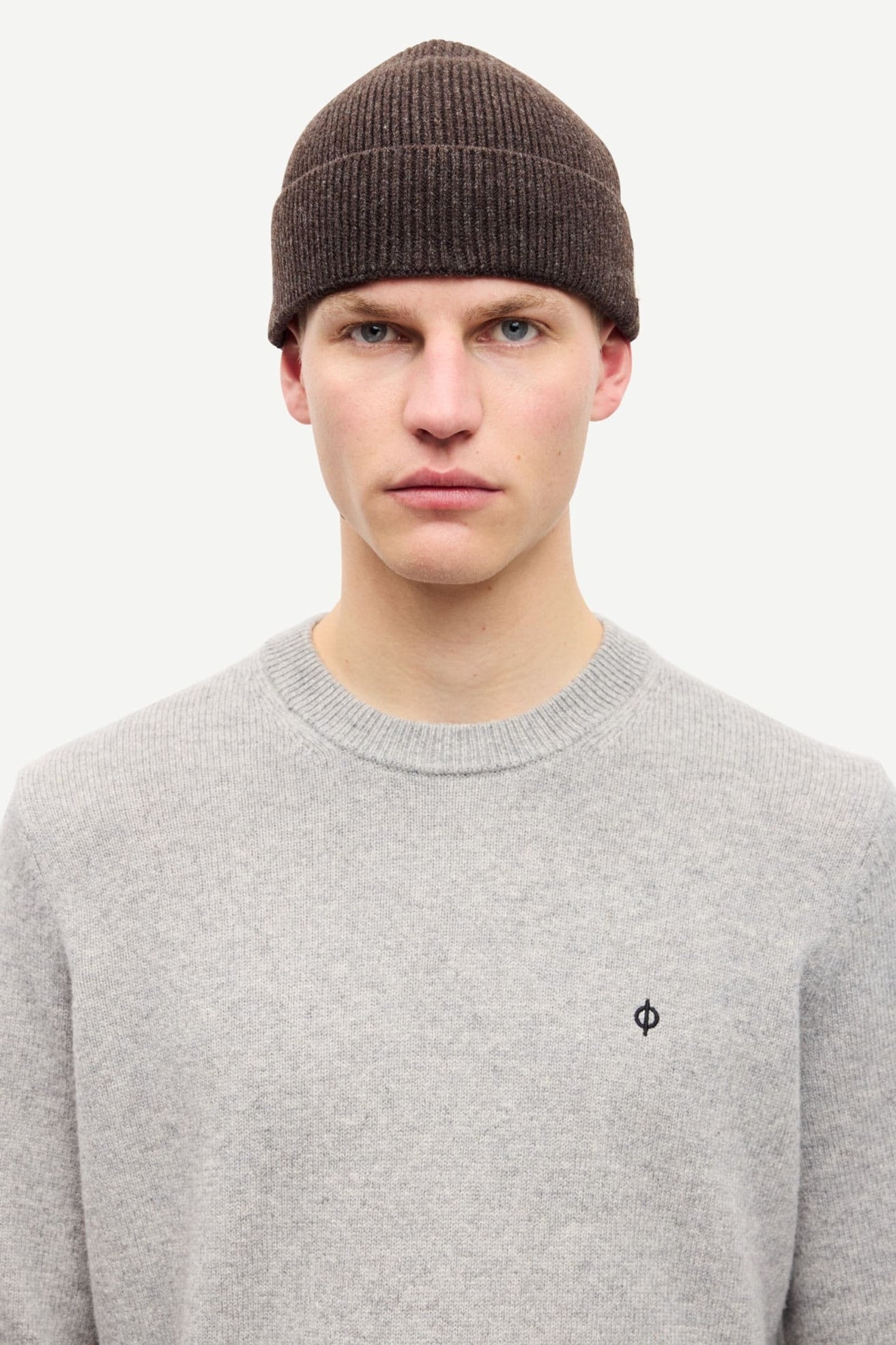 Samsoe Samsoe Jersey Hombre Sapatrik Gris Who killed Bambi?