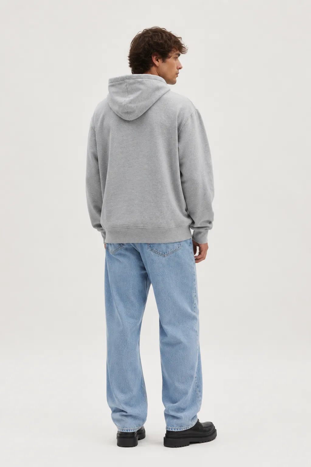 Samsoe Samsoe Sudadera Capucha Hombre Norsbro Gris Who killed Bambi?