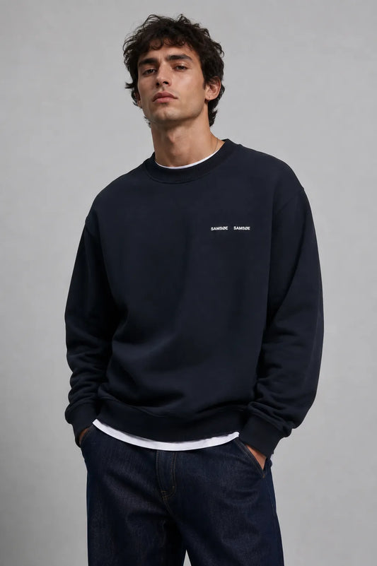 Samsoe Samsoe Sudadera Hombre Norsbro Azul Who killed Bambi?