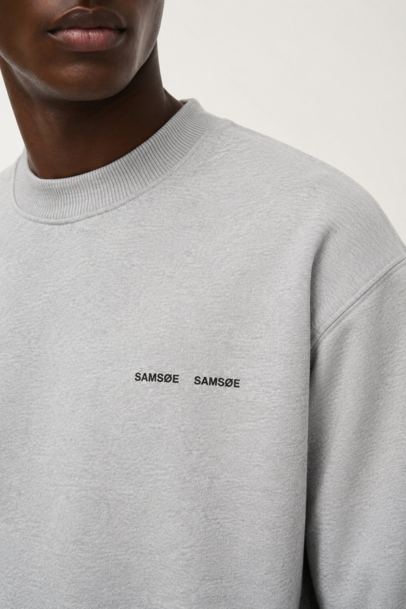 Samsoe Samsoe Sudadera Hombre Norsbro Gris Who killed Bambi?