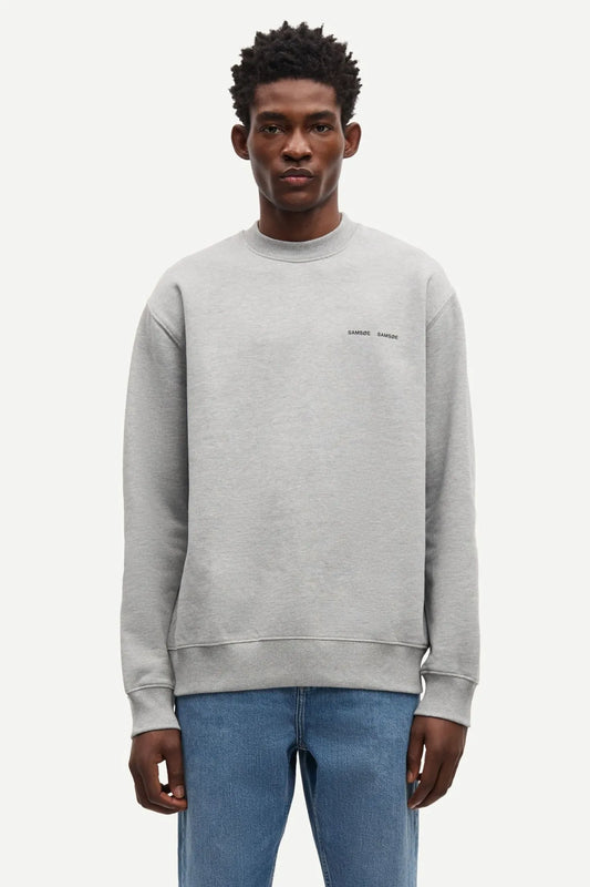 Samsoe Samsoe Sudadera Hombre Norsbro Gris Who killed Bambi?