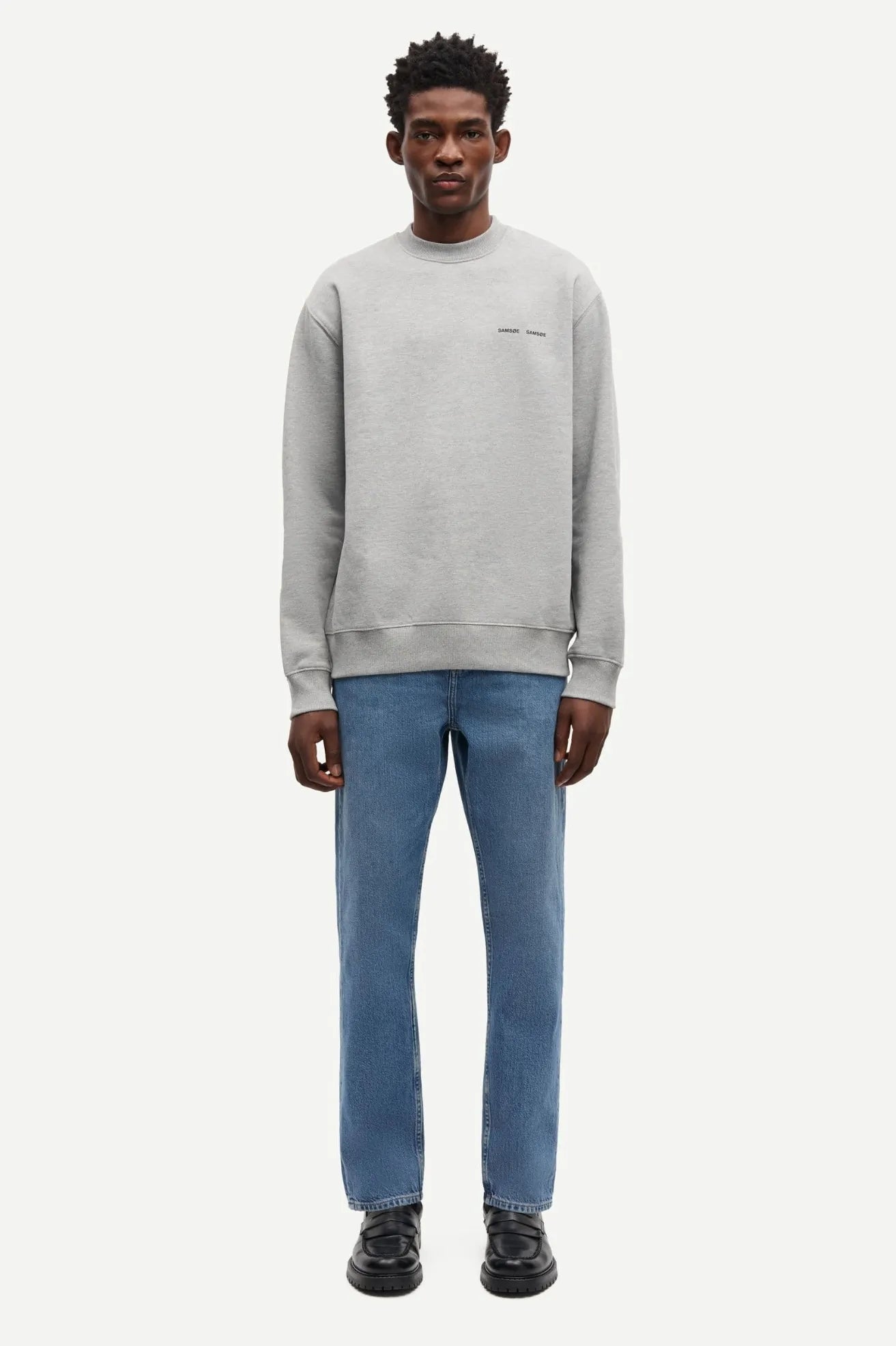 Samsoe Samsoe Sudadera Hombre Norsbro Gris Who killed Bambi?