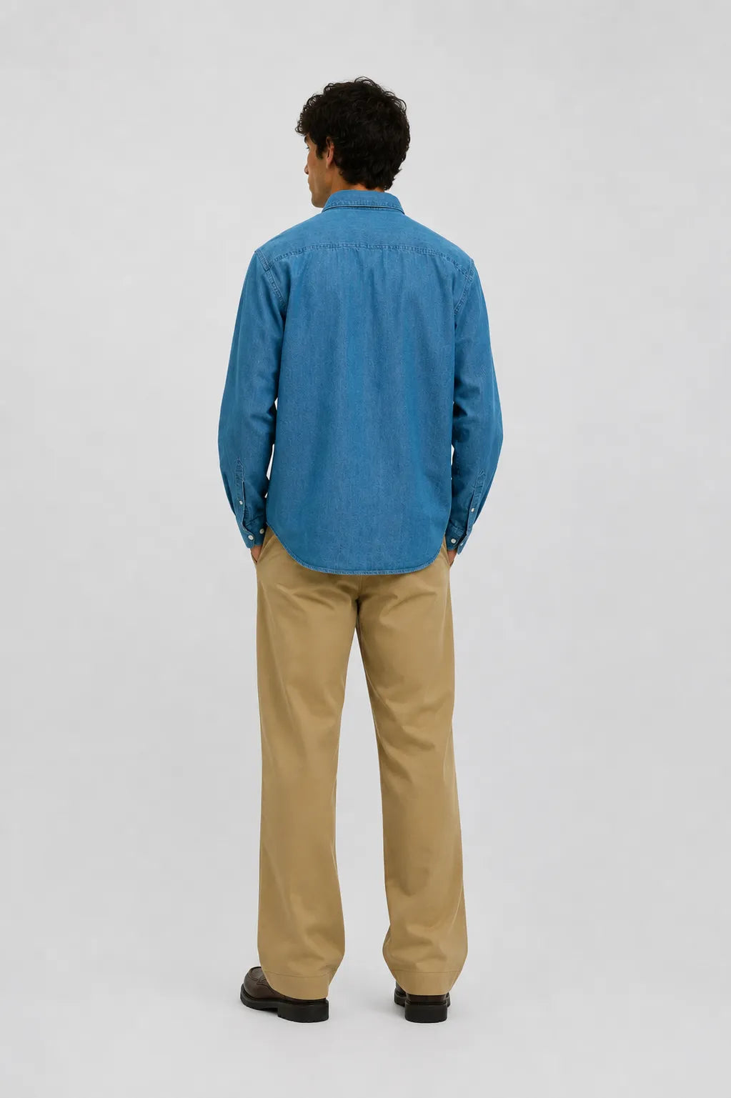 Selected Homme Camisa Hombre Vaquera Who killed Bambi?