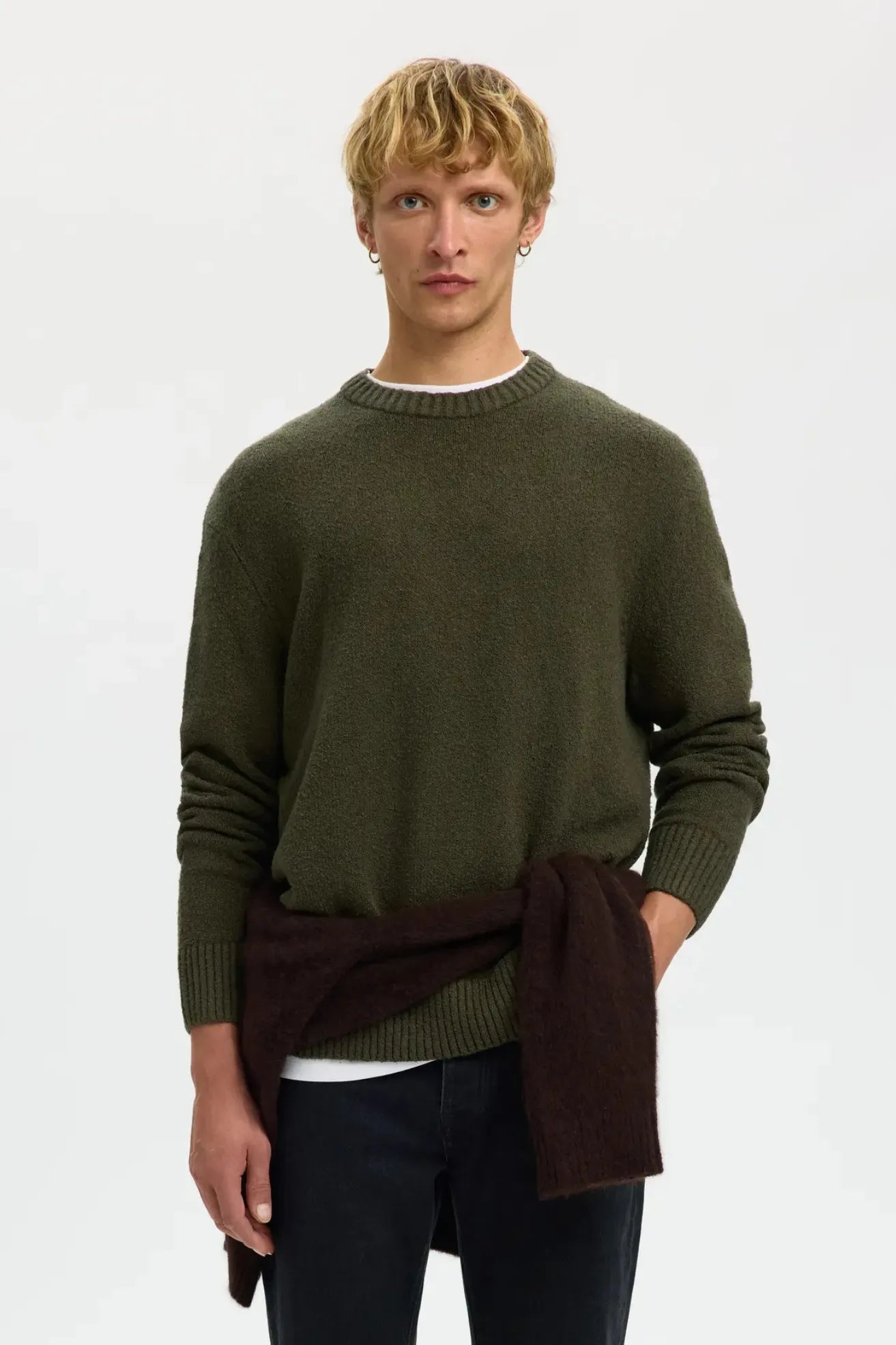 Selected Homme Jersey Hombre Alex Verde Who killed Bambi?