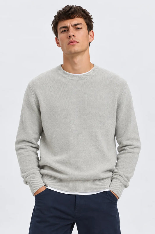 Selected Homme Jersey Hombre Dane Gris Who killed Bambi?