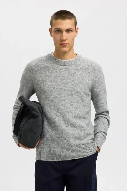 Selected Homme Jersey Hombre Rai Gris Who killed Bambi?