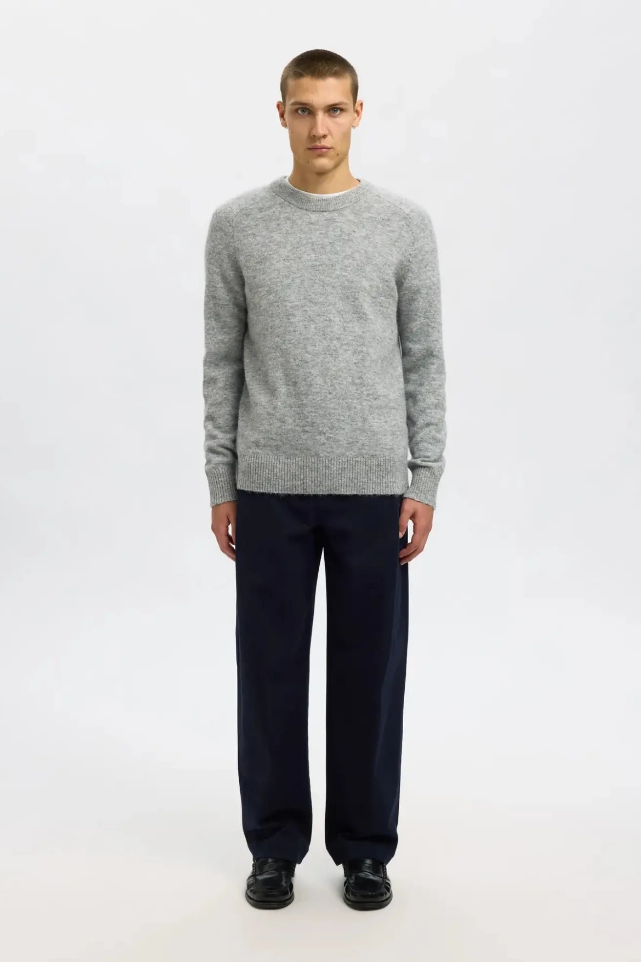 Selected Homme Jersey Hombre Rai Gris Who killed Bambi?