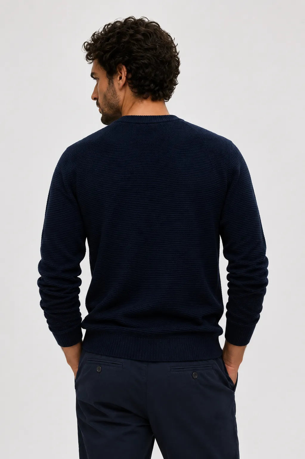 Selected Homme Jersey Hombre SLHROSS Azul Who killed Bambi?