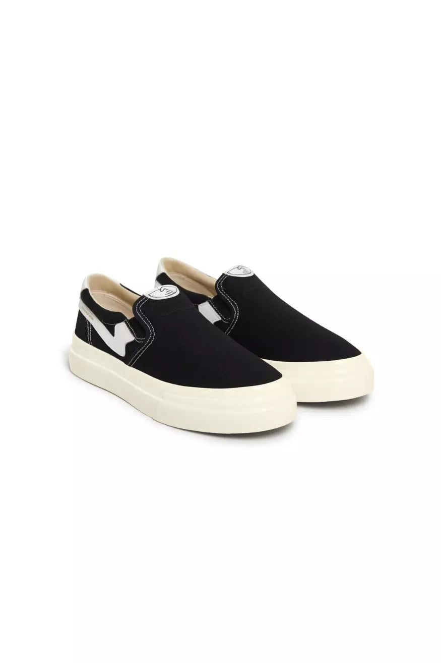 Stepney Workers Club Zapatillas Lister S-Strike Canvas Hombre Black-White Who Killed Bambi?