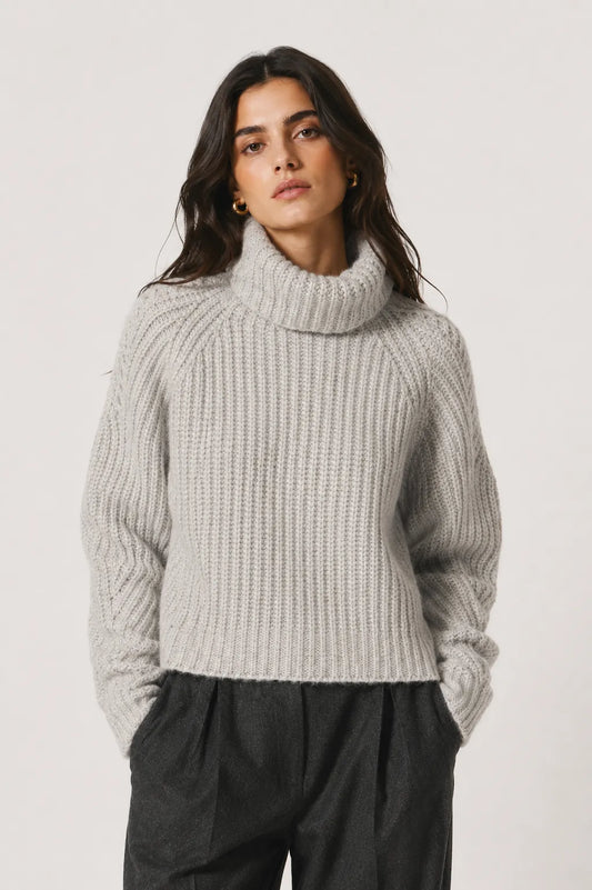 The Korner Jersey Mujer Cuello Vuelto Gris Who killed Bambi?