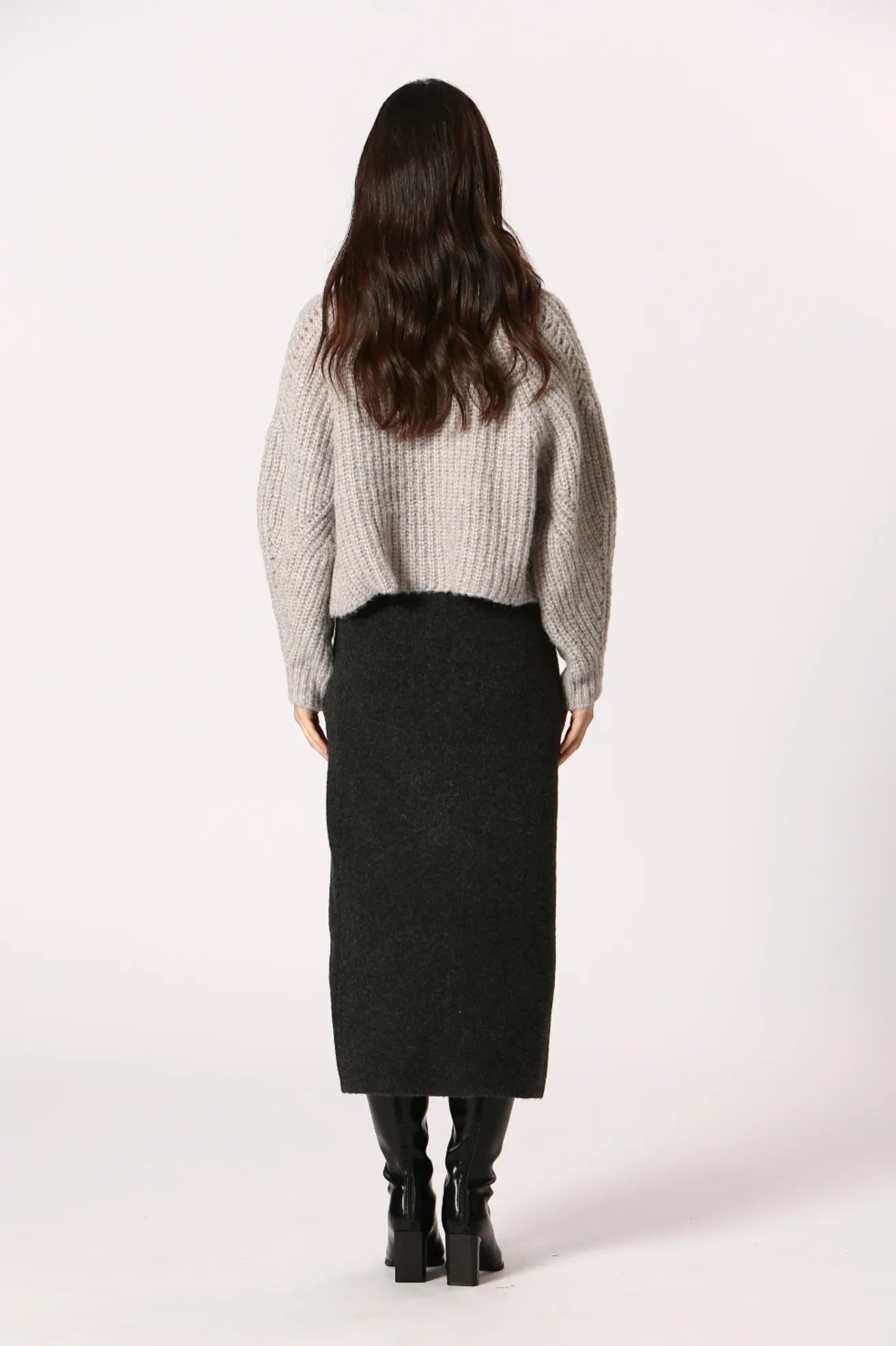 The Korner Jersey Mujer Cuello Vuelto Gris Who killed Bambi?