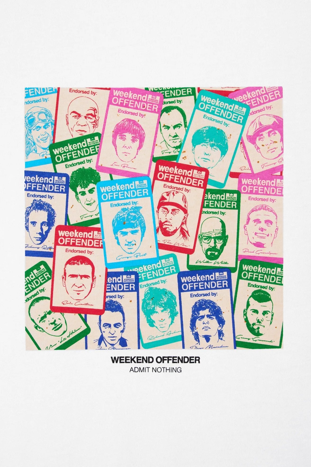 Weekend Offender Camiseta Hombre Approbatus Blanca Who killed Bambi?