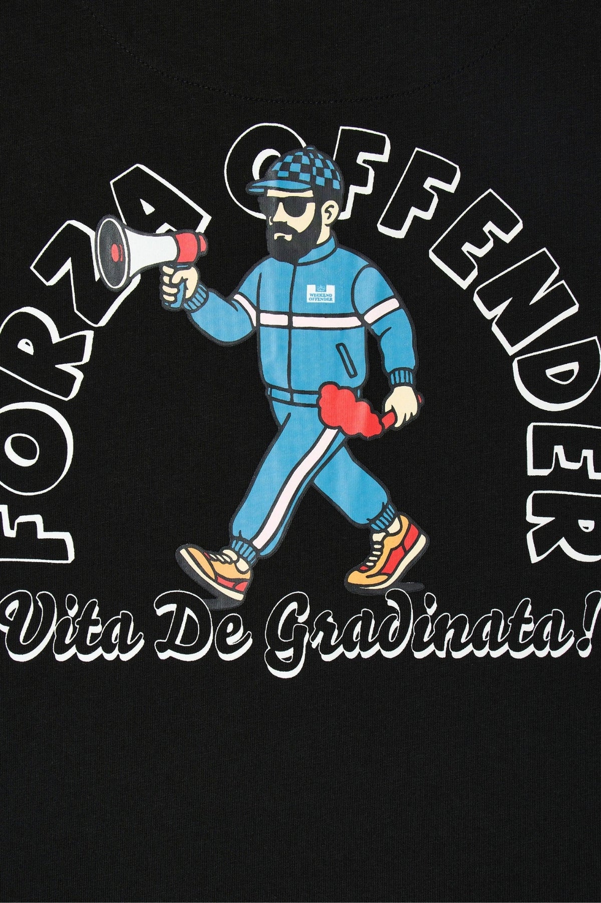 Weekend Offender Camiseta Hombre Delinquens Negra Who killed Bambi?