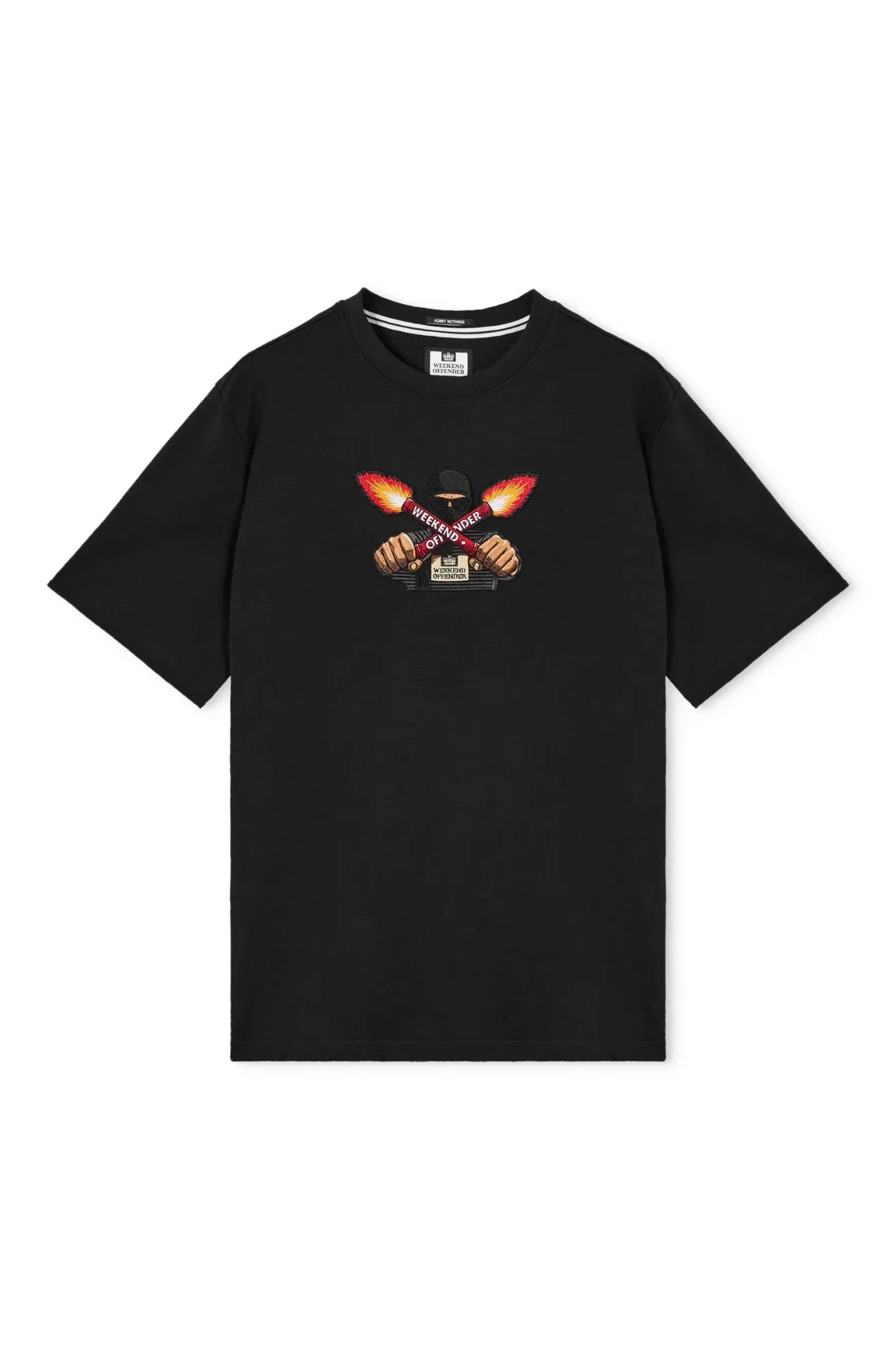 Weekend Offender Camiseta Hombre Fulgar Negra Who killed Bambi?