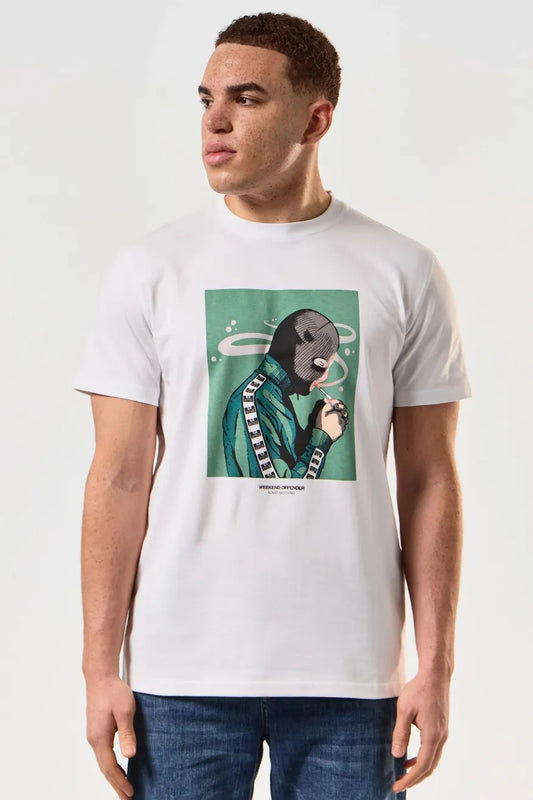 Weekend Offender Camiseta Hombre Fum Blanca Who killed Bambi?
