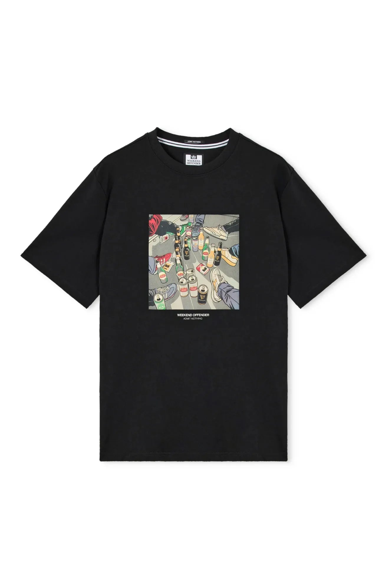 Weekend Offender Camiseta Hombre Imbibo Negra Who killed Bambi?