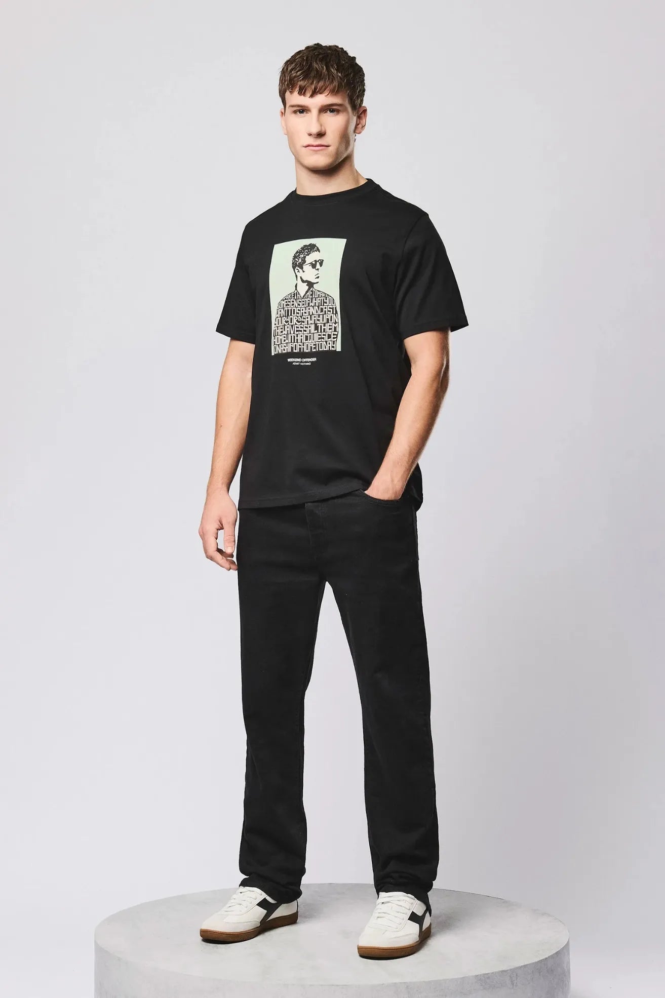 Weekend Offender Camiseta Hombre Noel Gallagher Negra Who killed Bambi?