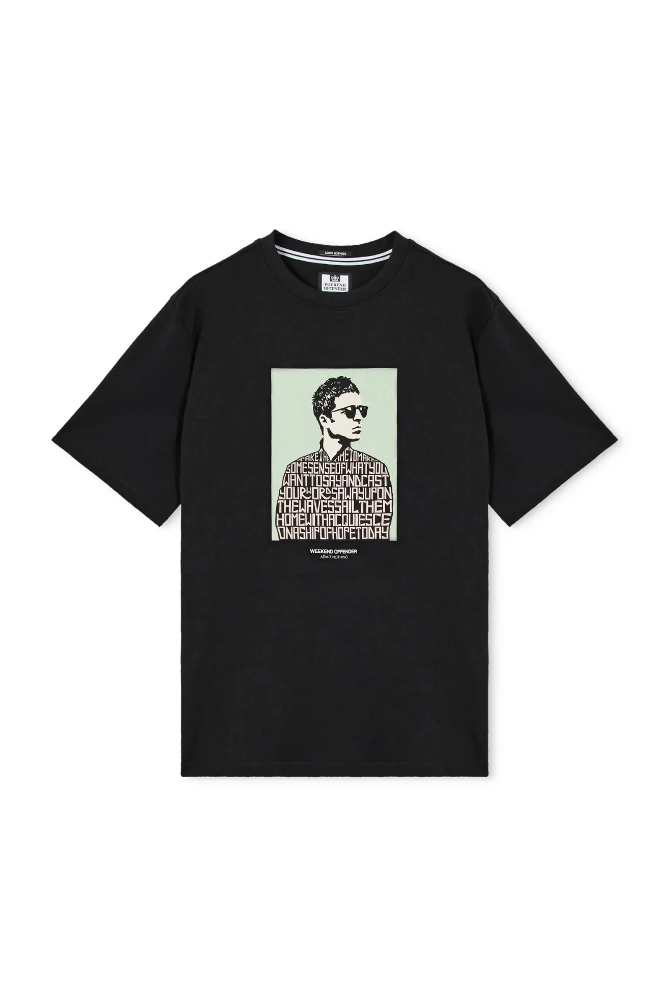 Weekend Offender Camiseta Hombre Noel Gallagher Negra Who killed Bambi?