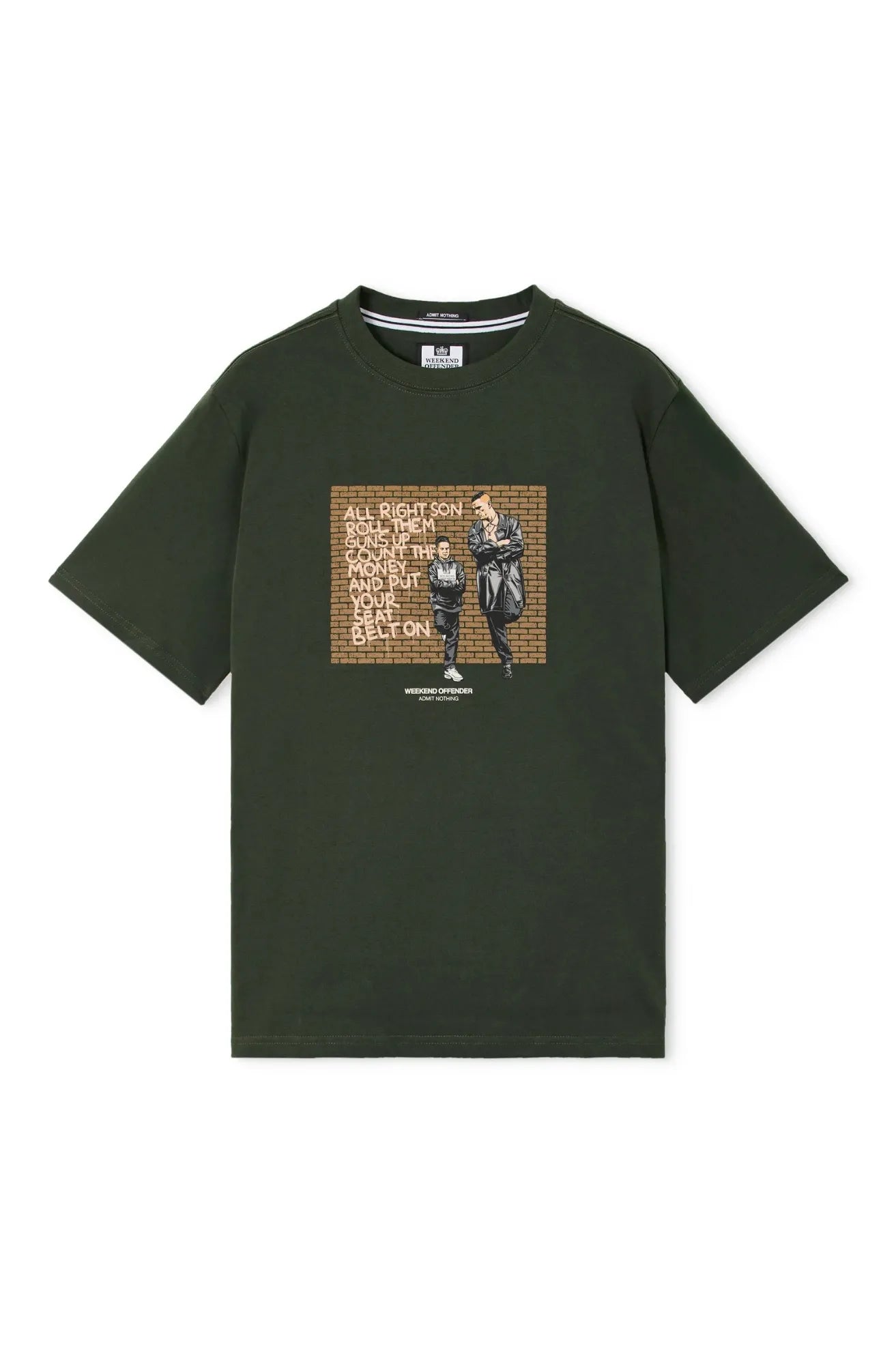 Weekend Offender Camiseta Hombre Pater Verde Who killed Bambi?