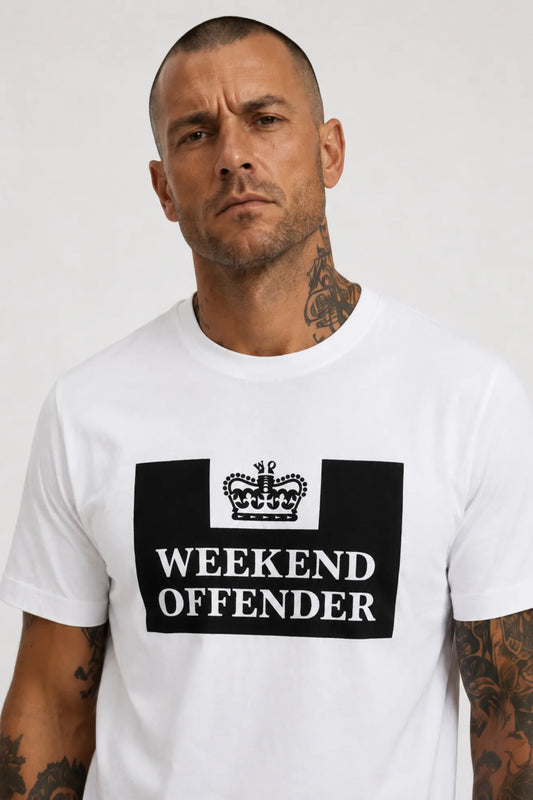 Weekend Offender Camiseta Hombre Prison Blanca Who killed Bambi?