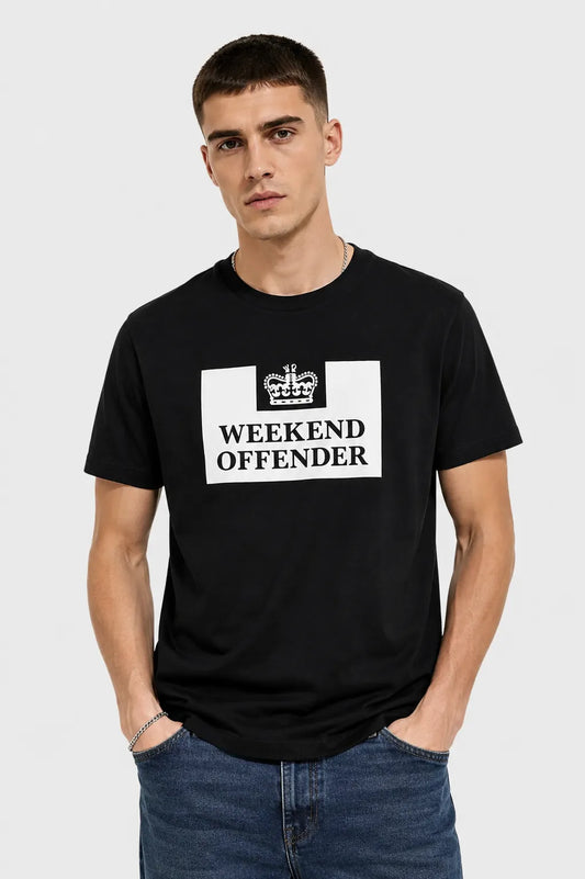Weekend Offender Camiseta Hombre Prison Negra Who killed Bambi?