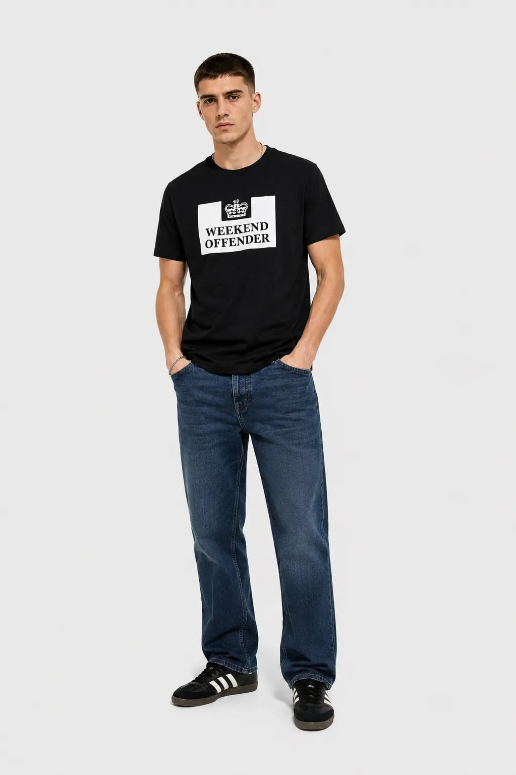Weekend Offender Camiseta Hombre Prison Negra Who killed Bambi?