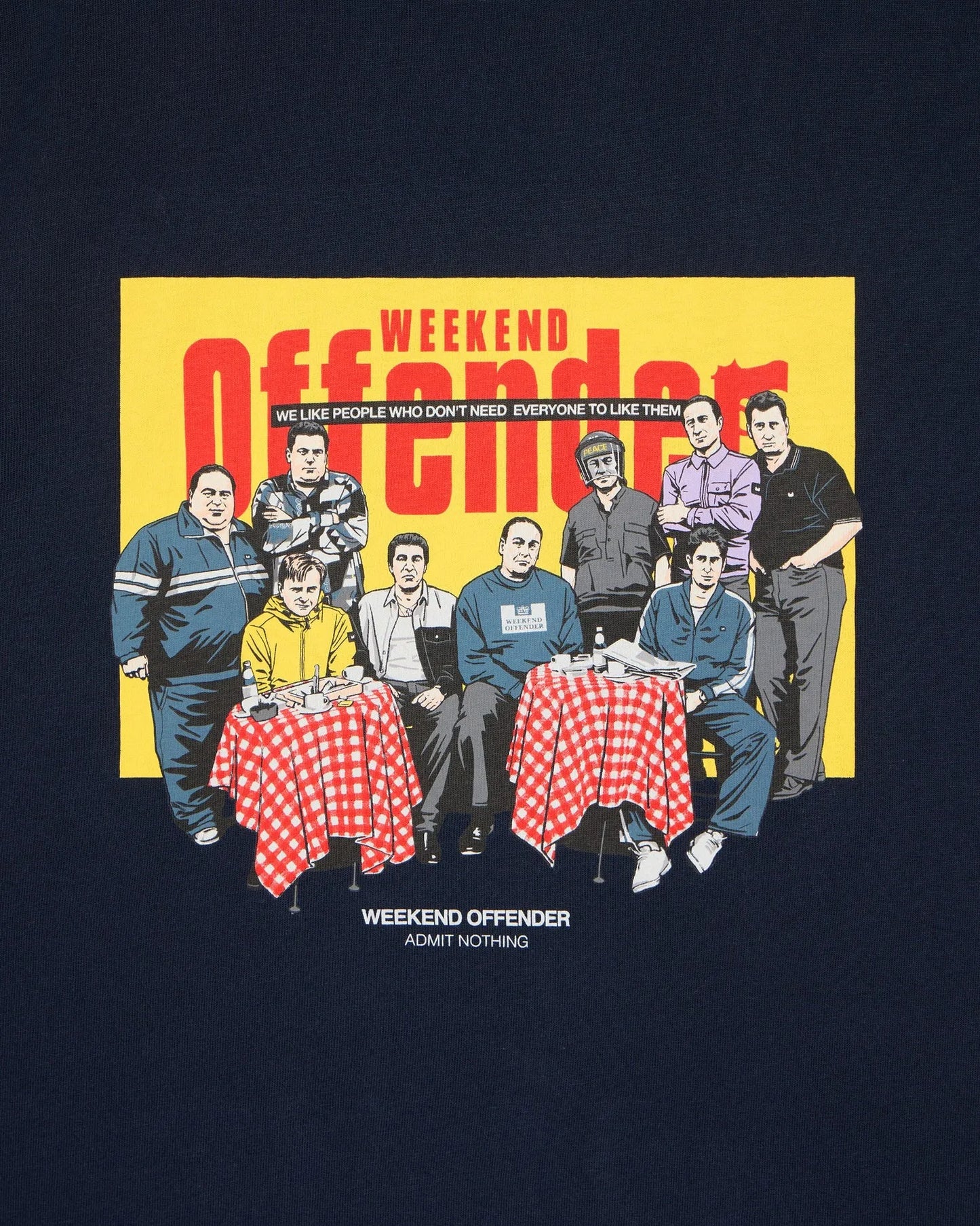 Weekend Offender Camiseta Hombre Sopranos Azul Who killed Bambi?