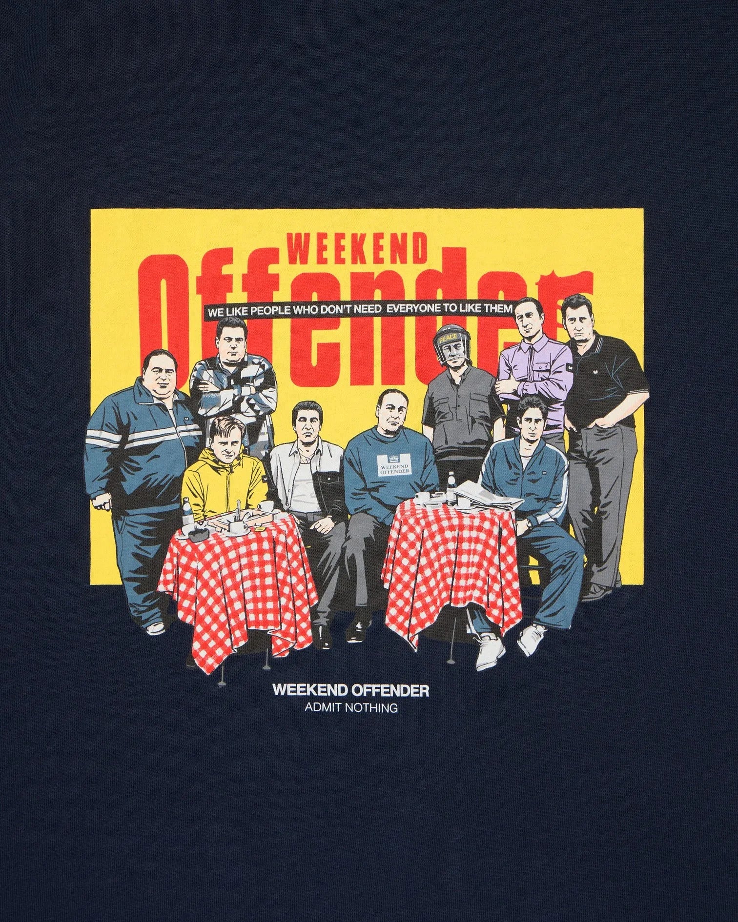 Weekend Offender Camiseta Hombre Sopranos Azul Who killed Bambi?
