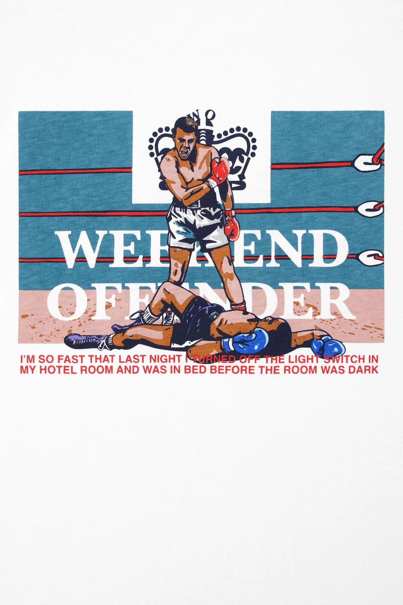 Weekend Offender Camiseta Hombre Summus Blanca Who killed Bambi?