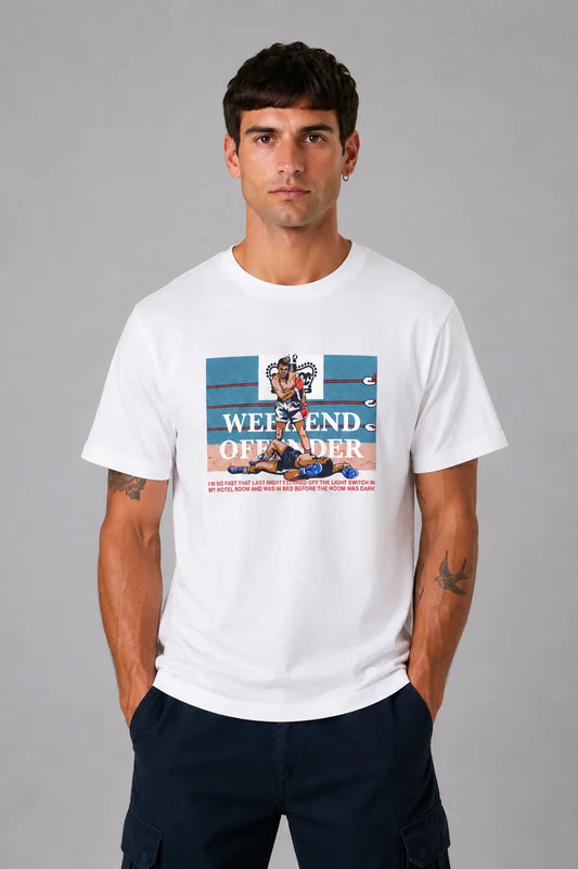 Weekend Offender Camiseta Hombre Summus Blanca Who killed Bambi?