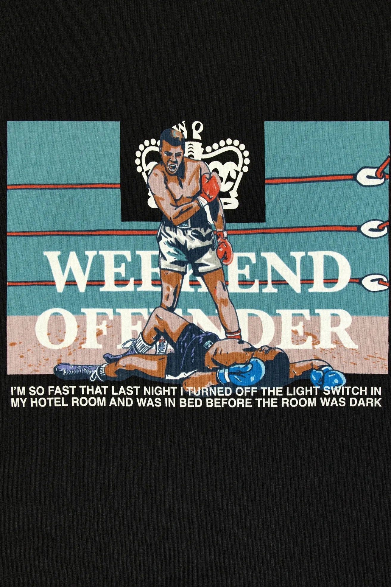 Weekend Offender Camiseta Hombre Summus Negra Who killed Bambi?