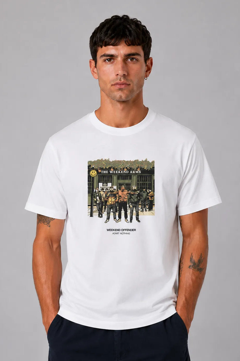 Weekend Offender Camiseta Hombre Taberna Blanca Who killed Bambi?